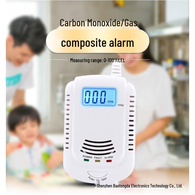 lieve Carbon Monoxide and Gas Leak Detector