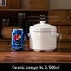 Ceramic Double Boiler Stew Pot