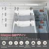 Edergoo 4-Piece Set of Pants and Skirt Hangers, 4-Tier Metal Pants Hangers, Rust-Proof, Durable, Foldable, Space-Saving, 360-Degree Rotation, Wrinkle-