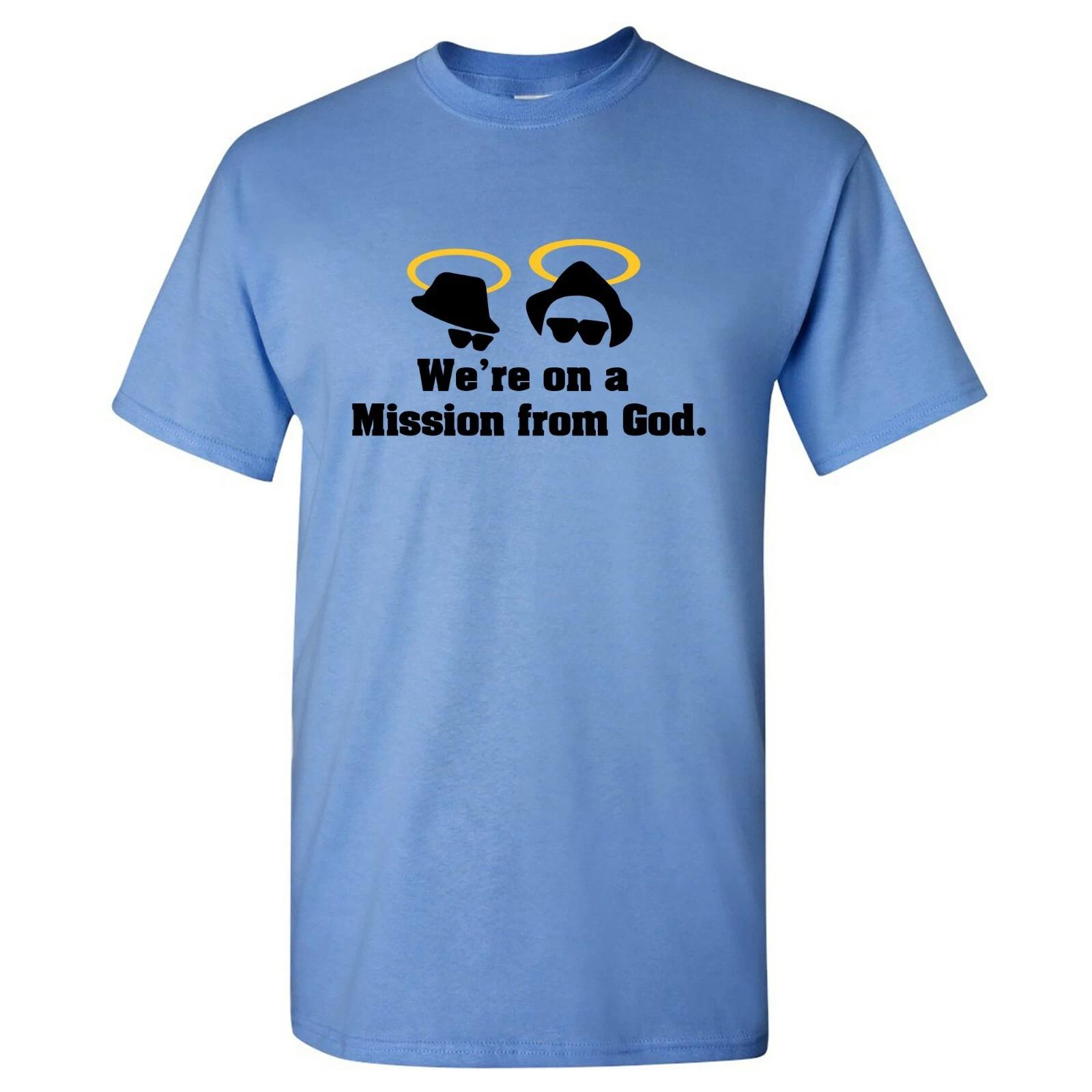 

We re On a Mission from God - Movie Quote Music Cult Classic T Shirt 3XL