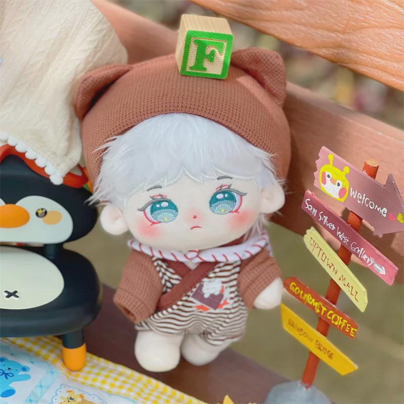 He Junlin 20cm Cotton Doll - Authentic, Cute Plush Holiday Gift