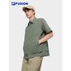 FUSION Men's Woven Short Sleeve Jacket