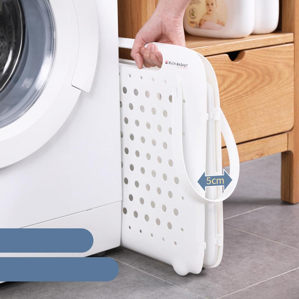 Collapsible Laundry Hampers,Household Clothes Bucket,Bathroom Folding Dirty Storage Basket ,