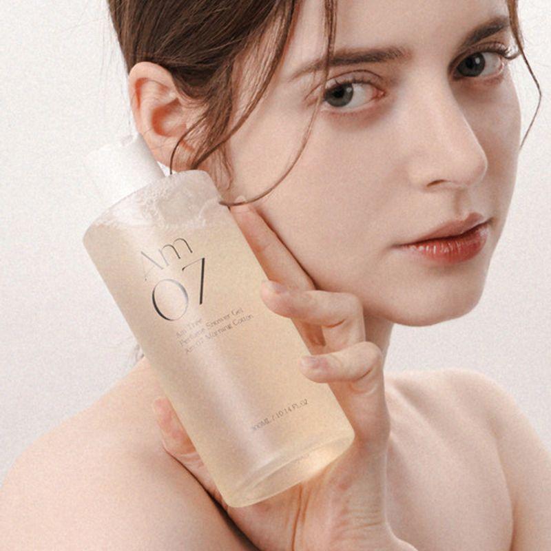 Am:tree Am07 Morning Cotton Perfume Shower Gel Clean Soap Scent Body Wash 300ML Morning Cotton Body Wash 300ML