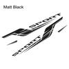 2PCS Car Door Side Stickers Waterproof Vinyl Decals Self-adhesive PVC Car Body Decoration Stickers Accessories For Honda Type-R