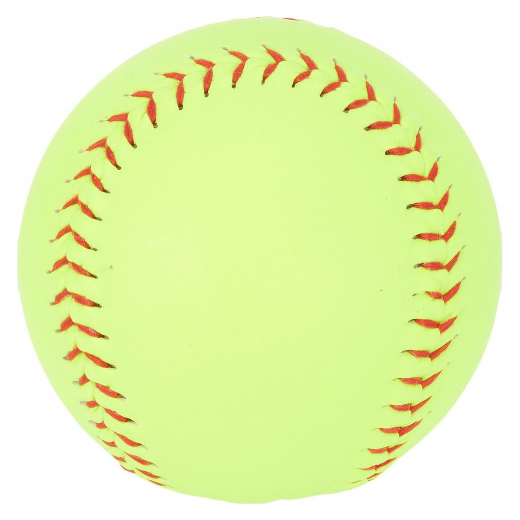 Softball Official Size Weight PVC Cover Unmarked Training Ball
