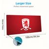 Middlesbrough FC Print  Cushion Non-slip Laptop Tablet Big Mousepad XXL Mat Mini PC Playmat With Lock edge