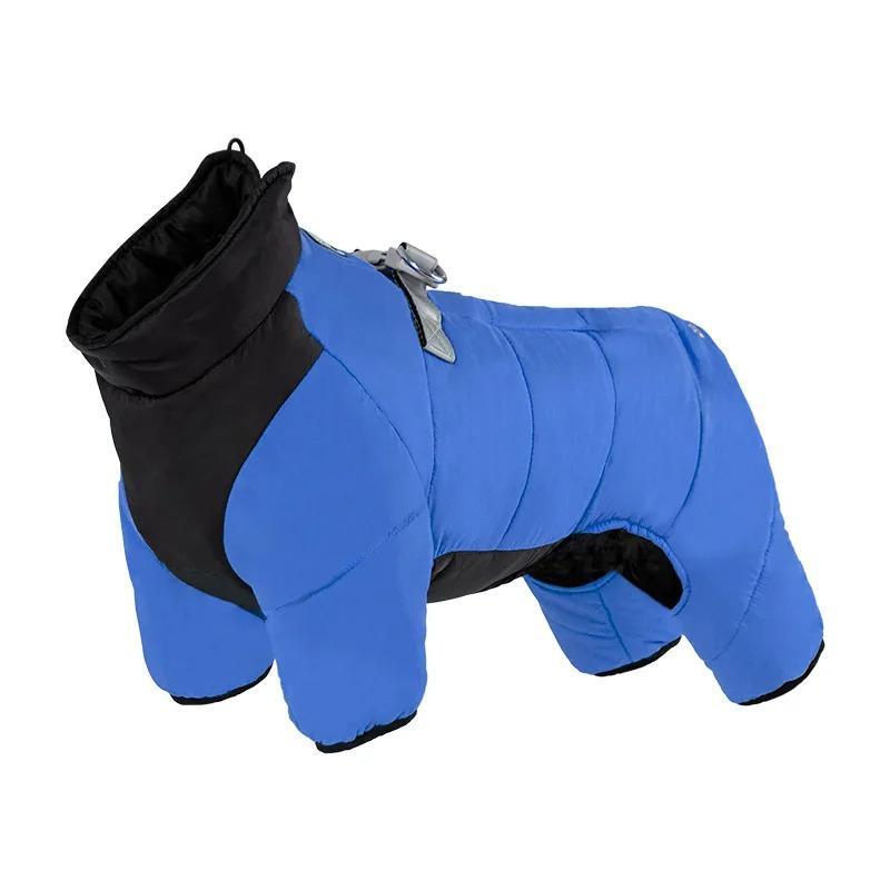 Winter Cotton Dog Coat - Small Medium Dog Waterproof Warm Jacket Non-Stick Fur Pet Clothes for Cold Weather Protection