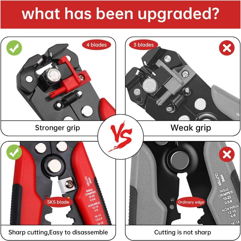 Highly Enhanced Dependable Automatic Wire Stripper for Effortless Productivity In the Workshop. Top-Quality Precision Tool for D