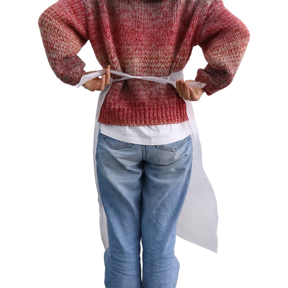 Thicker Transparent Apron Anti-fouling Waterproof Apron Cleaning Tool PVC Apron  Woman/Man