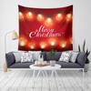 Merry Christmas Christmas Decoration Printed Pattern Tapestry Home Living Room Bedroom Decoration Wall Hanging Tapestry