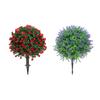 Garden Artificial Flower Stake Decorative Stake, Centerpiece Reusable, Gift