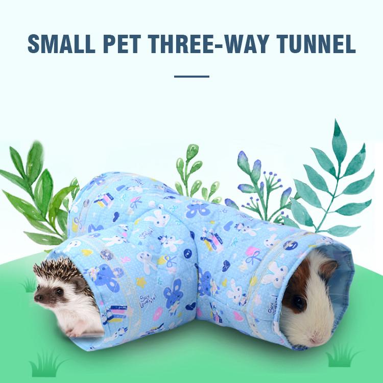 

3 WAY Shape Cat Tunnel Foldable Pet Puppy Cat Kitten Tunnel Toy Cave Exercise