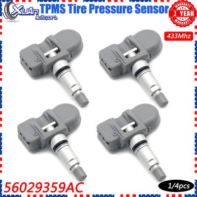 Sistem de Monitorizare Senzori Presiune Anvelope TPMS 433Mhz 56029359AC pentru Jeep Liberty Dodge Avenger Grand Caravan Durango Magnum 05-14