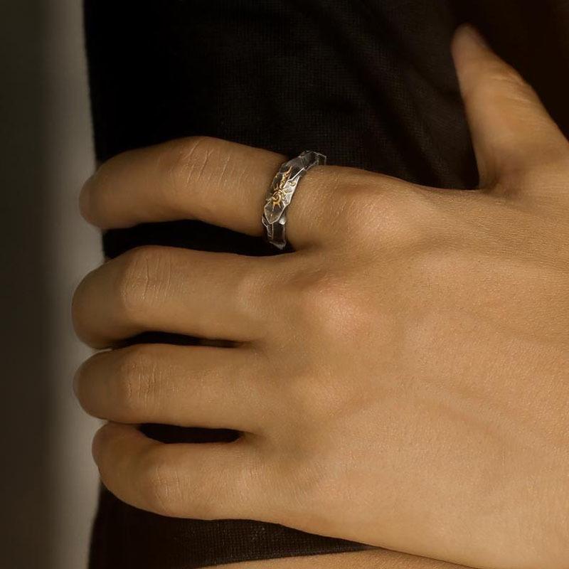 Wishing Stone Self-discipline Ring Trendy Brand Boys High-end Men's Unique Men's Ring Jewelry Ring