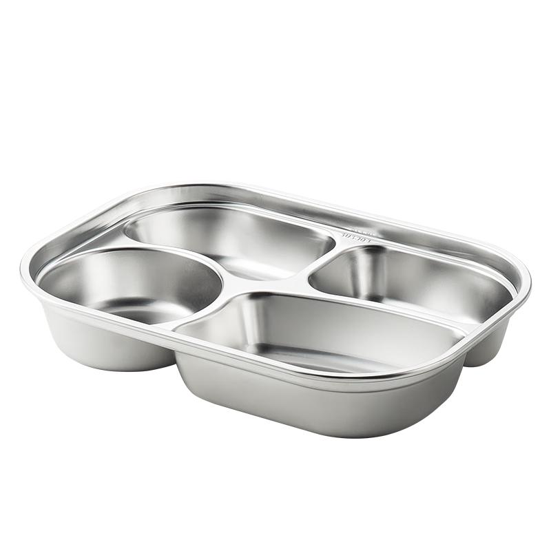 Maxcook Stainless Steel Compartmented Lunch Box