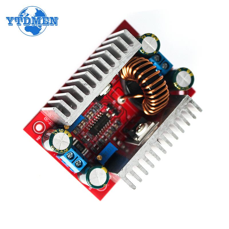 DC 400W 15A Constant Current Boost Converter Module Supply LED Driver 8.5-50V To 10-60V Voltage Charger Step Up Module