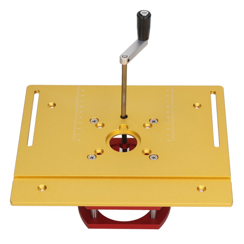 Router Lift Manual Lifting Router Lift System Kit Router Table Saw Insert Base Plate