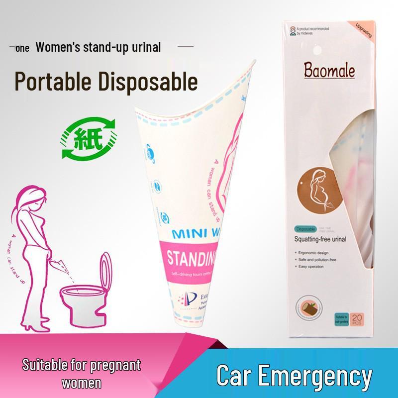 Disposable Urinal for Pregnant Women: Paper Standing Cup for Postpartum Use