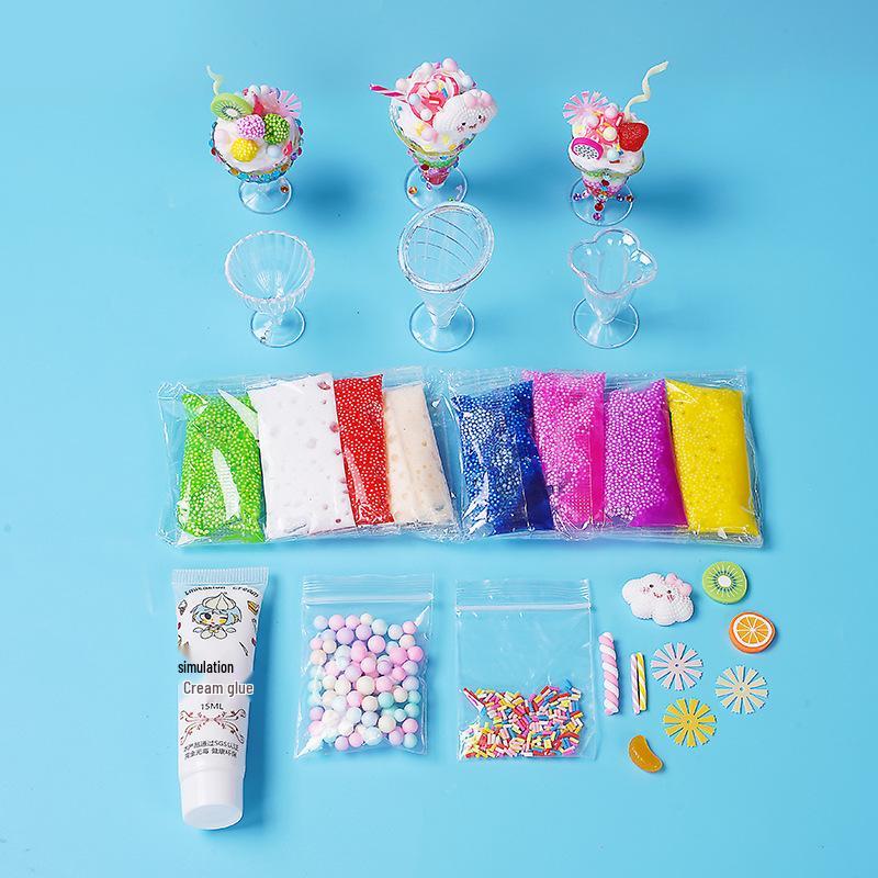 DIY Ice Cream Making Kit for Kids - Toy Food & Cake Simulation
