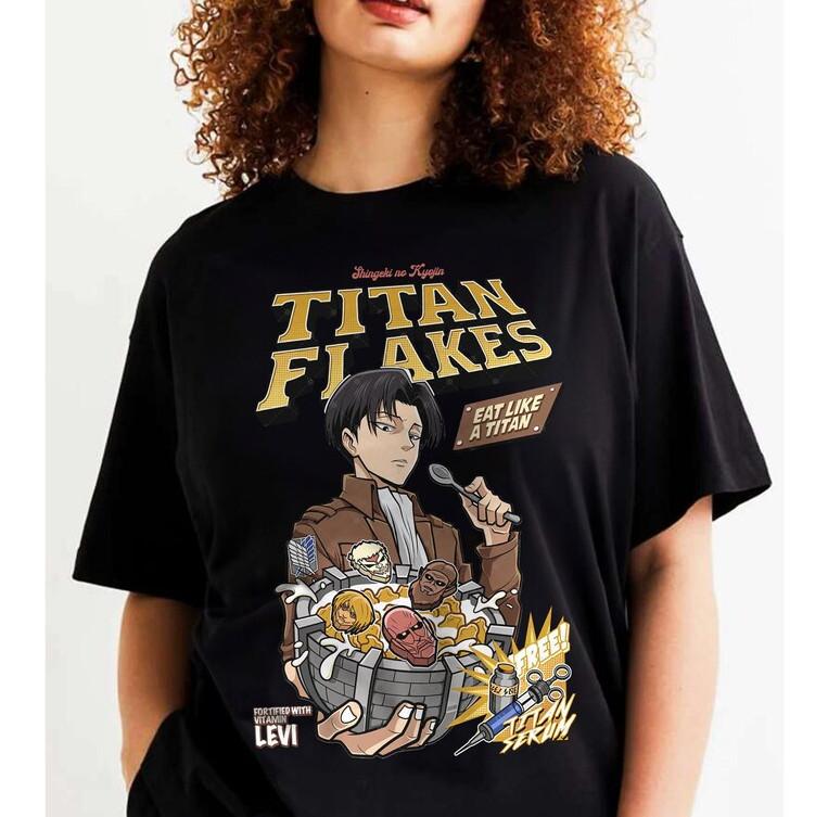 

Attack On Titan Fashion T-T-Shirt, Eren Yeager Unisex T-Shirt 3XL
