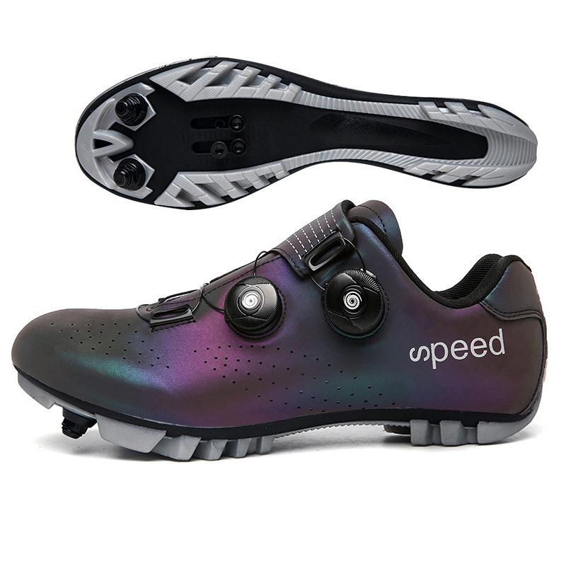 2025 New Cycling Shoes with Locks, Lock Shoes for Men and Women, Road Cycling, Power Shoes, Mountain Cycling, Colorful