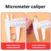 Iron Candlewax Engraving Instrument Twinned With Simple Scale Measure For Hoop Measurement