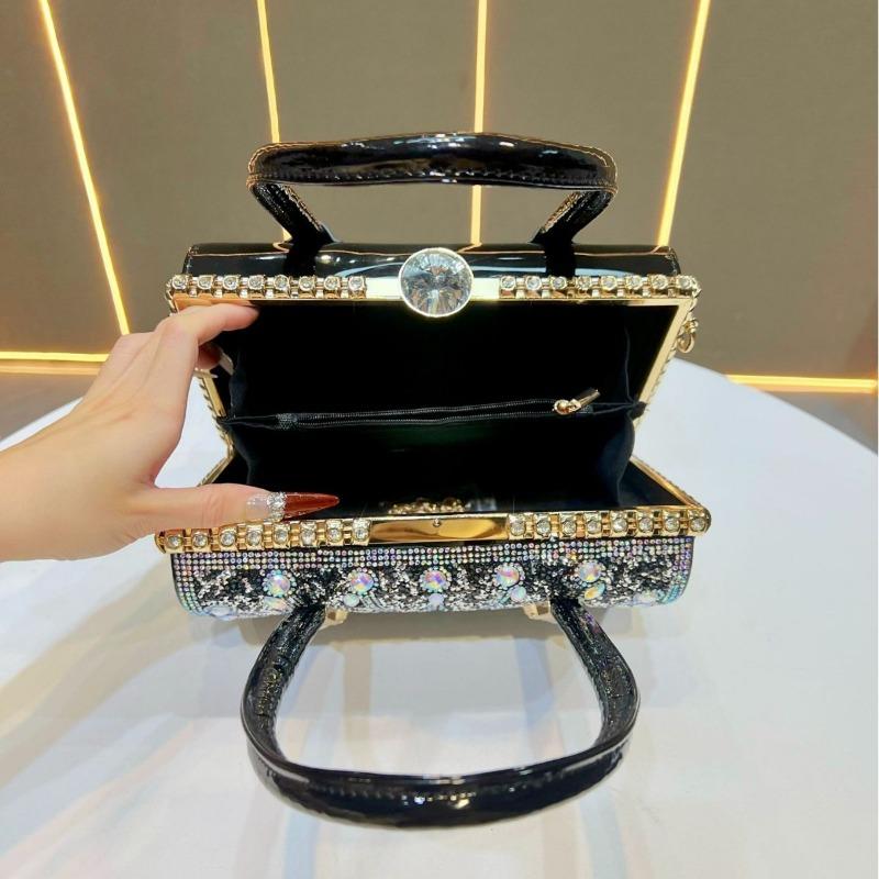 Dinner Bag, Large-capacity Handbag, High-end Dress Bag, Light Luxury Single-shoulder Crossbody Bag