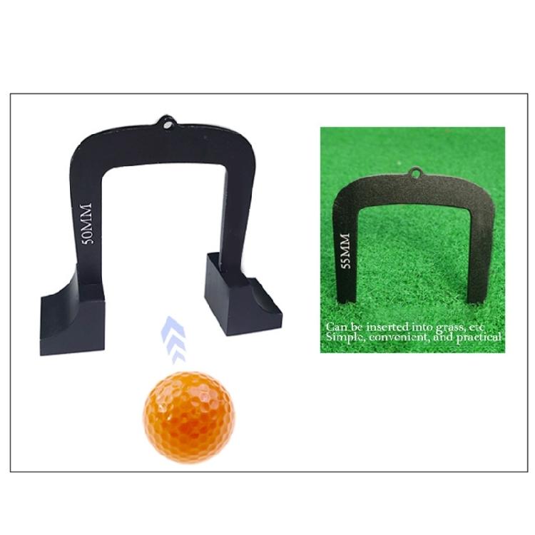 3Pcs Practice Putting Gates Golf Training Tool Differently Sized Golf Putting Gates with Base Indoor Putter Gate Trainer