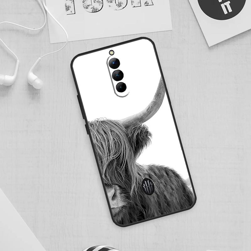 Highland Cows Case For ZTE Nubia Red Magic 11 Pro 8 8S 9 9S 10 10S Pro Plus 5G 6 7 7S 6S Pro 10 Air Cover