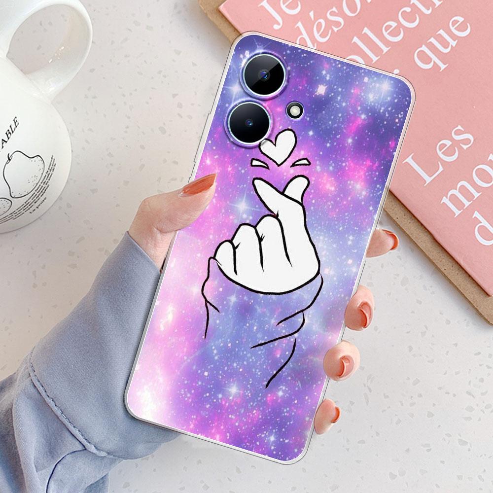 Per Custodia Realme Note 60 Per Copertura Realme Note 50 Bumper Antiurto Trasparente Morbido Silicone Custodia Telefono per Realme Note60 50 Funda