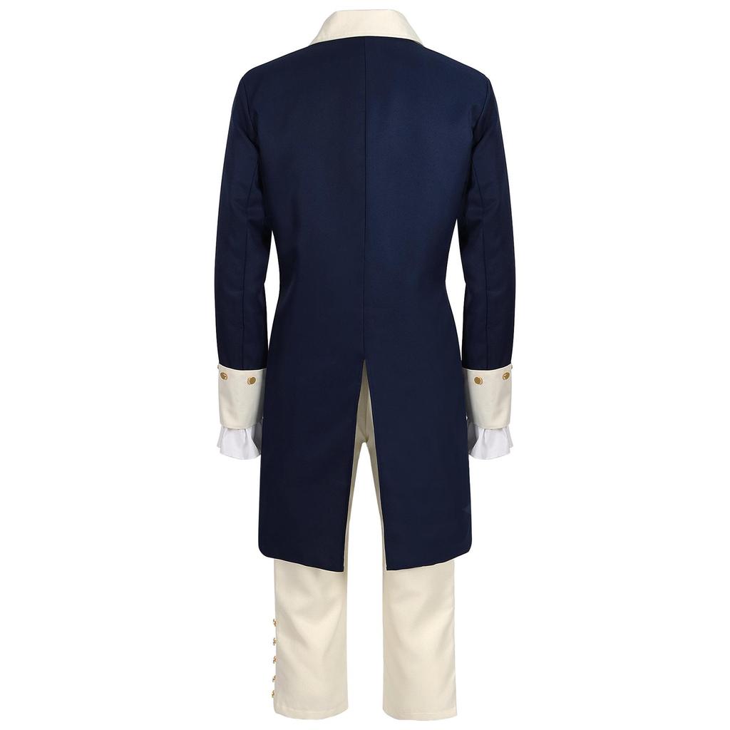 Costume da Cosplay Medievale Principe Reale per Halloween