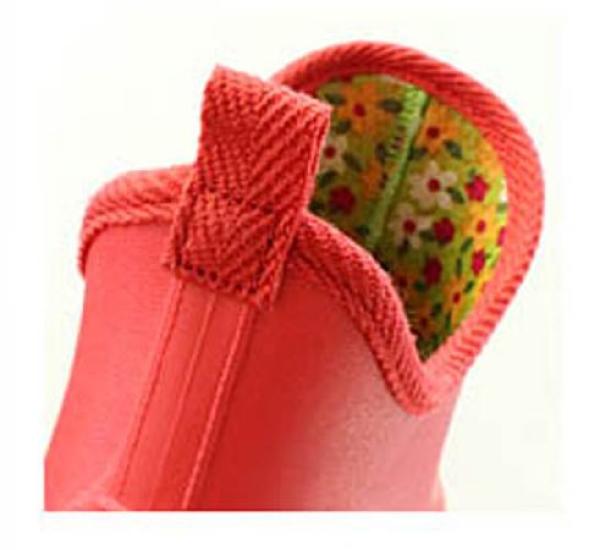 Colorful rain boots for L [No brand] women, short, red,