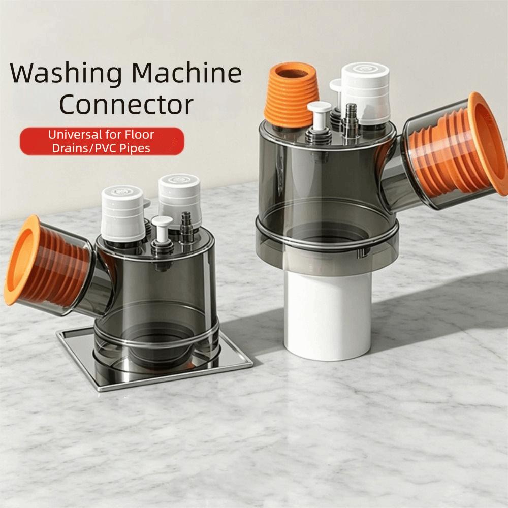 Triple Drainage Pipe Diverter Floor Drain Connects Compatible Air Conditioning