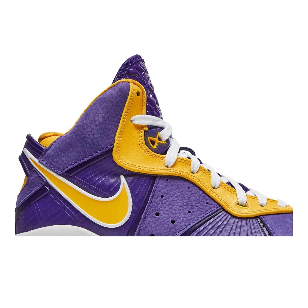 Nike LeBron 8 Grade School 'Lakers' (Unisex) Court Purple / Court Purple / University Gold / University Gold Kids' Basketball Shoes CT5115 500
