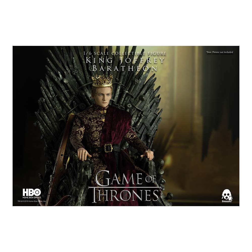 threezero Game of Thrones: Joffrey Baratheon 1:6 Scale Collectible Figure, Multicolor