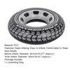 Swimming Ring Tyre Shaped Strong Buoyancy Soft Summer Pool Floating Water Play Toy Birthday Gift