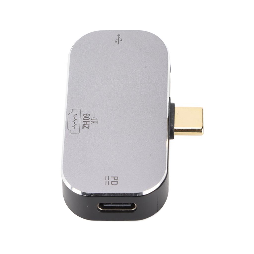 USB C Hub 3 in 1 Type C Male to HD Multimedia Interface 2 Type C Female Docking Station for Windows for Android for OS X
