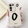 6.78" For Infinix Note 50s Case X6870 Silicone Simple Fashion Letters Painted Shockproof Bumper For Infinix Note 50s Back Cover