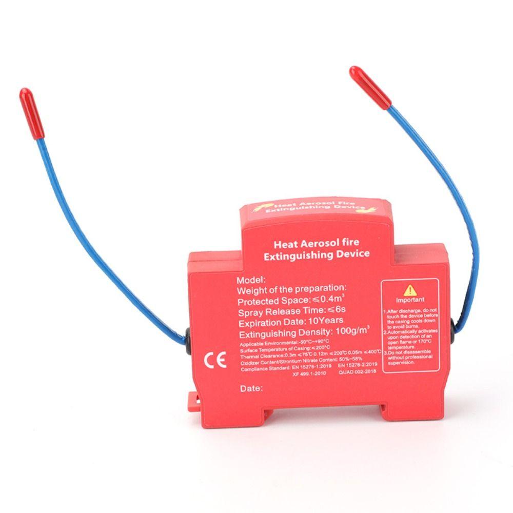 Dual-line Design Automatic Fire Extinguisher  For Distribution Box/Cabinet Engine Compartment