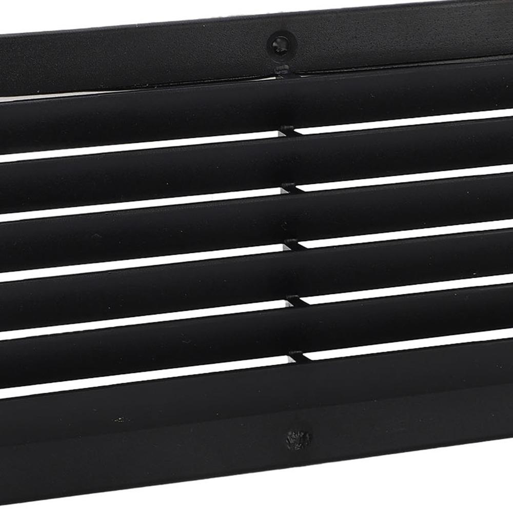 Schwarze 10,4 x 5 Zoll große Lüftungsschlitzabdeckung für Deckenventilatoren, geeignet für Wohnmobile