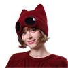 Nouvelle Mode Lunettes d'Extérieur Bonnet de Ski en Tricot Oreilles Mignonnes Visière de Soleil Chapeaux pour Adolescents Danse de Rue Lunettes Aviateur Hommes Femmes Casquette de Baseball