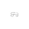 Verte 925 Silver Baby Seve Ring   cinq.Silver.222