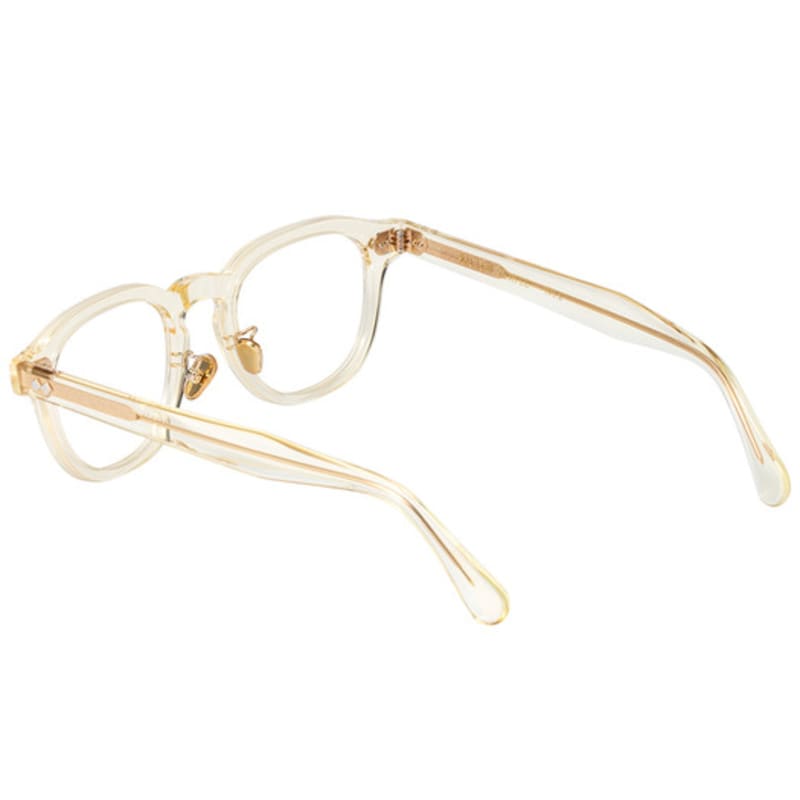 RECLOW RECLOW LAND TEMPLE NO.3 BEIGE Acetate Blue-Glow VER Glasses