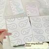 1/5 Sheets Self Adhesive Jewelry Crafts Sparkly Rhinestone Decals 3D Acrylic Angel Wings Crystal Stickers DIY Decor Gifts
