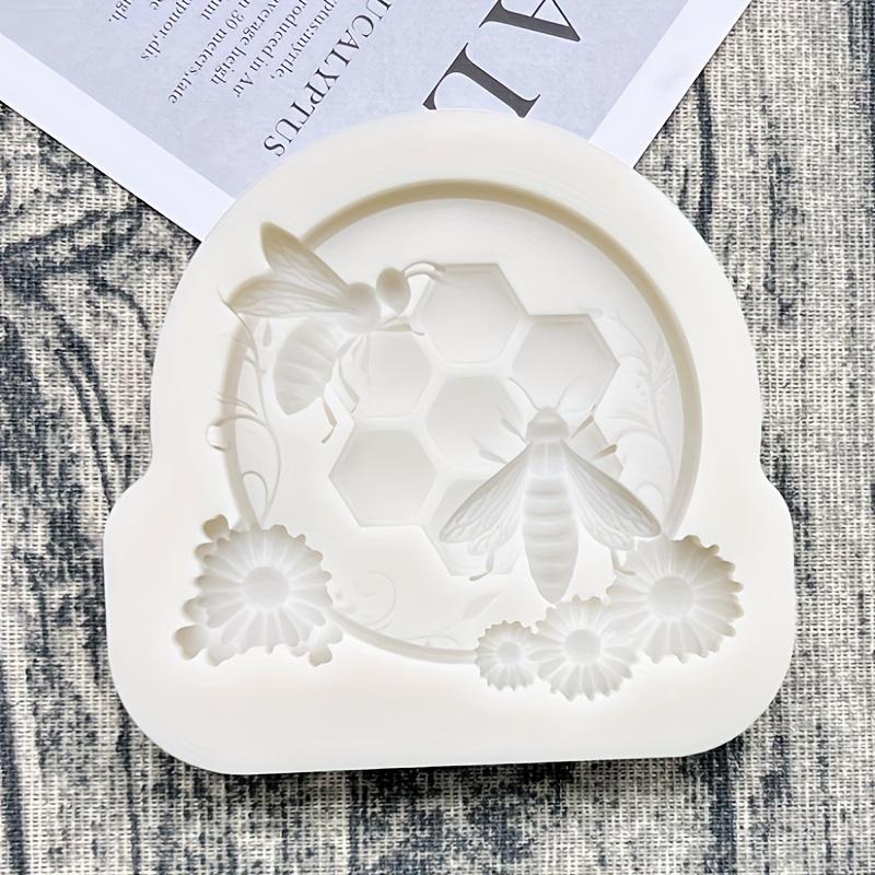 1pc 3D Silicone Mold, Fondant Mold For DIY Pudding Chocolate Crystal Candy Desserts Ice Cube Gum Paste Cupcake Cake Topper Decoration Soap Mould