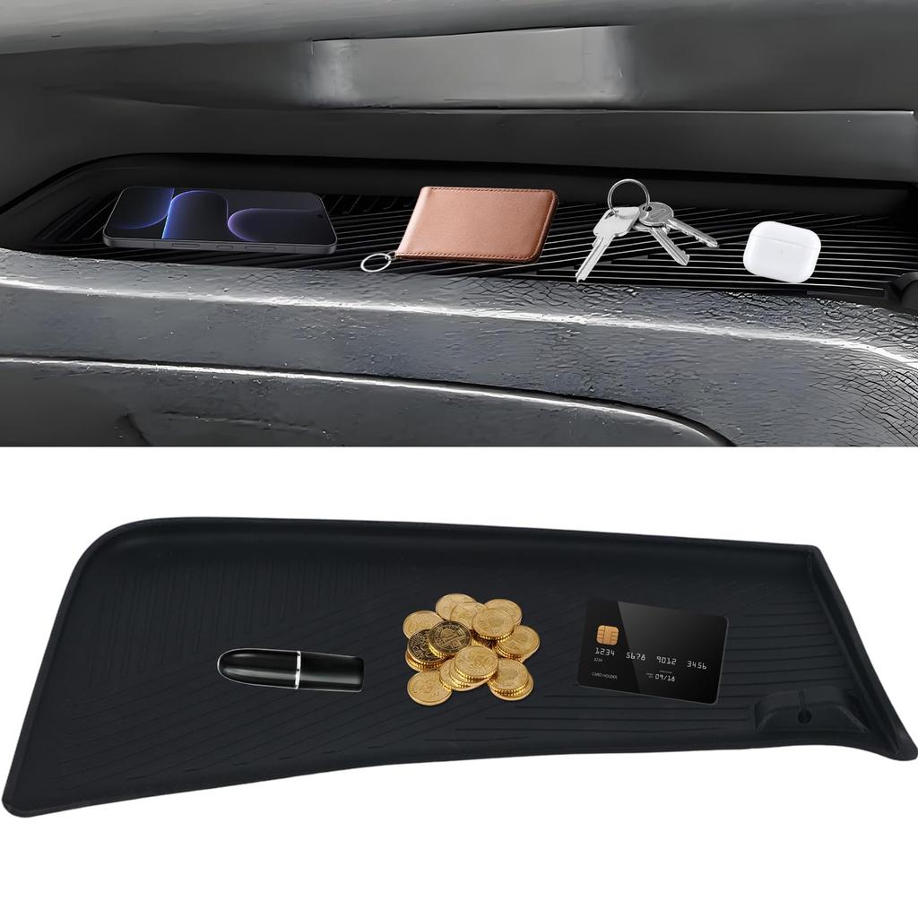 UmeMart Passenger Side Open Tray Mat for Nissan Serena C28 December 2022 Current Compatible with all Rubber Protects Storage Easy Set (C28E-POWER