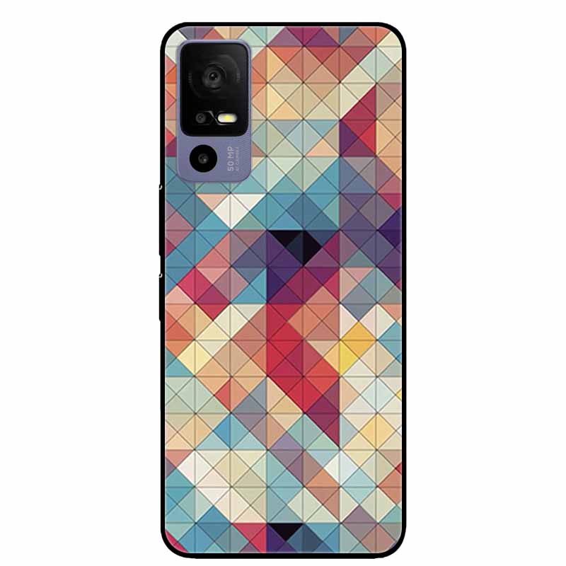 For TCL 40 R 5G Case Fashion Marble Soft TPU Silicon Back Cover for TCL 40R T771K T771H Phone Cases Protect Funda Shells Paras