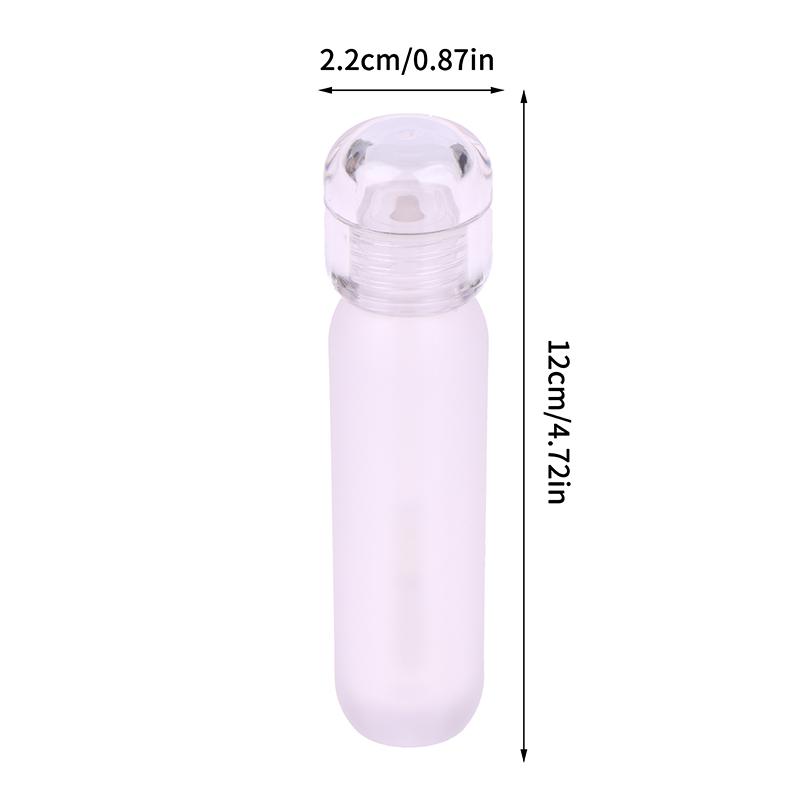 1 szt. Pusty 3 ml Przezroczysty Tubka do Błyszczyka Wielokrotnego Użytku Mini Butelki na Balsam do Ust Pojemniki na Pomadkę do Podróży Kobiety Dziewczęta Makijaż DIY