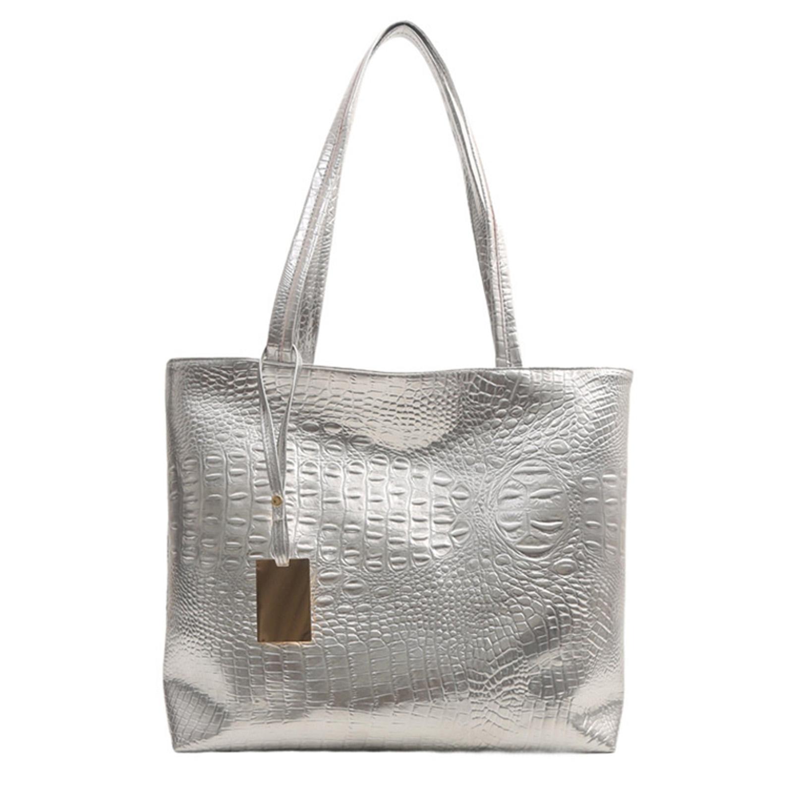 

Женская сумка на плечо из искусственной кожи, сумка для покупок и свиданий, вместительная сумка-тоут, модная повседневная сумка, сумка для通勤